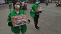 Komunitas Grab di Maros Bantu Kumpul Donasi untuk Korban Kebakaran