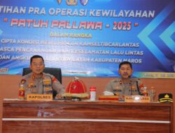 Operasi Patuh Pallawa Polres Maros Dimulai 14 Juli