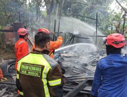 Rumah Ludes Dibakar Pemiliknya Sendiri