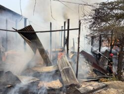 Kebakaran di Tanringmata, 5 Rumah Rata dengan Tanah